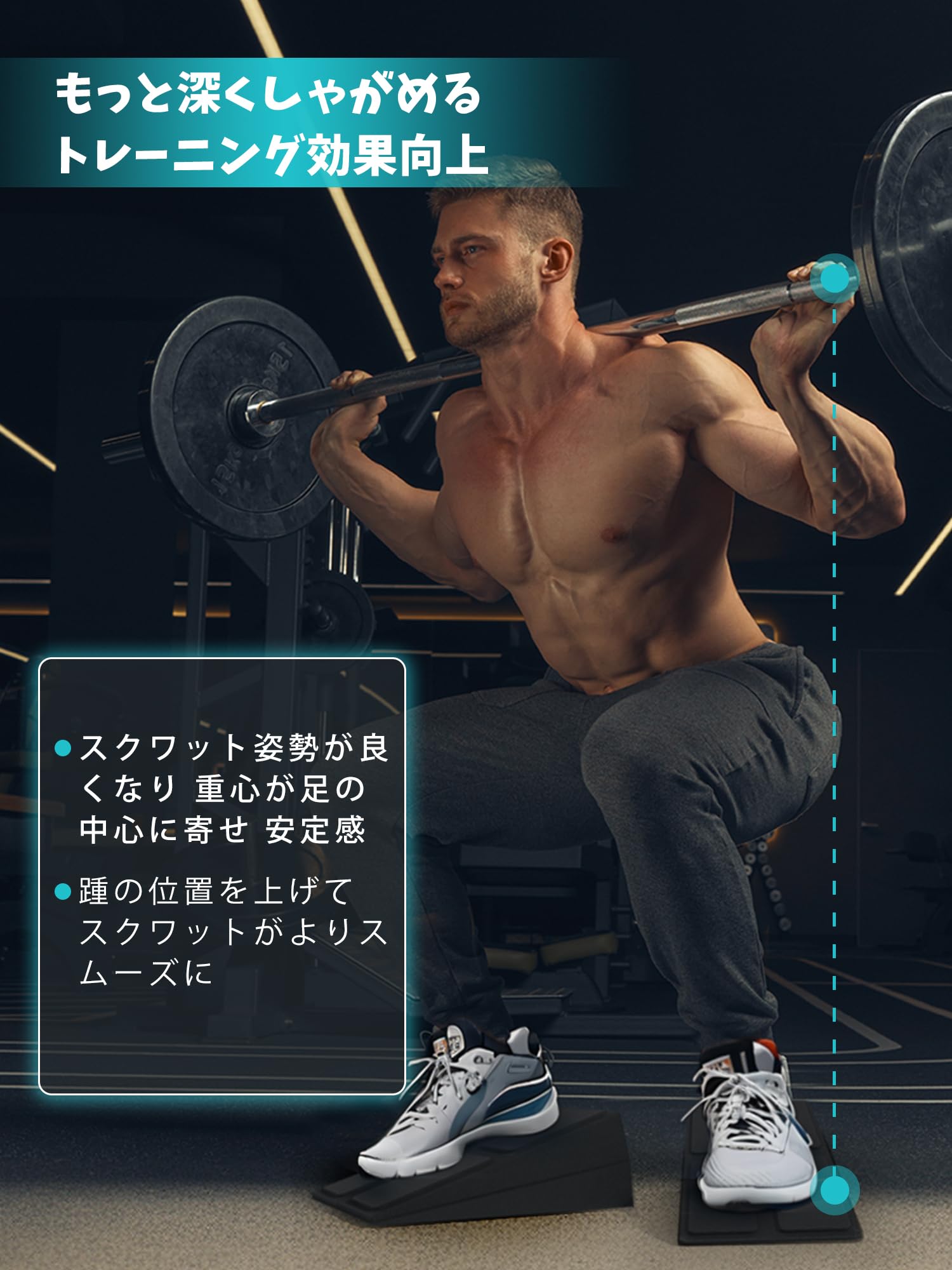 Amazon.co.jp: PROIRON スクワットウェッジブロック(3ピース